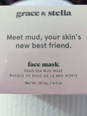 Grace & Stella Dead Sea Mud Face Mask 120ml/4oz New In Box & Sealed